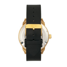 Load image into Gallery viewer, Reign Lafleur Automatic Leather-Band Watch w/Date - Gold/Teal - REIRN5406