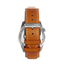 Load image into Gallery viewer, Reign Francis Leather-Band Watch w/Date- -Brown/Blue - REIRN6304