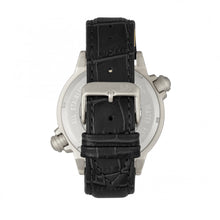 Load image into Gallery viewer, Reign Thanos Automatic Leather-Band Watch - Silver/Black - REIRN2101
