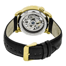 Load image into Gallery viewer, Reign Xavier Automatic Skeleton Leather-Band Watch - Gold/Black - REIRN3904