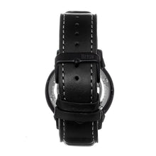 Load image into Gallery viewer, Reign Monterey Skeletonized Leather-Band Watch - Black/Grey - REIRN6404