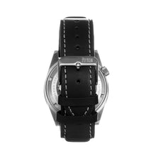 Load image into Gallery viewer, Reign Francis Leather-Band Watch w/Date - Black - REIRN6302