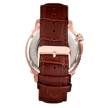 Load image into Gallery viewer, Reign Bauer Automatic Semi-Skeleton Leather-Band Watch - Rose Gold/White - REIRN6005