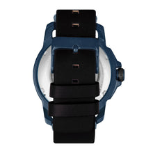 Load image into Gallery viewer, Reign Monarch Automatic Domed Leather-Band Watch - Blue/Black - REIRN5206
