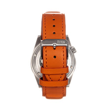 Load image into Gallery viewer, Reign Francis Leather-Band Watch w/Date - Black/Orange - REIRN6305