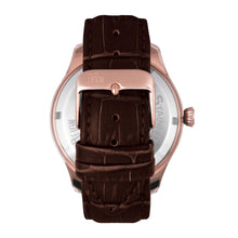 Load image into Gallery viewer, Reign Gustaf Automatic Leather-Band Watch - Brown/Black - REIRN1506
