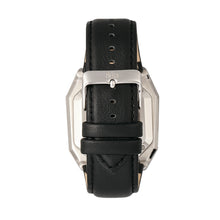Load image into Gallery viewer, Reign Asher Automatic Sapphire Crystal Leather-Band Watch - Silver/Black - REIRN5101