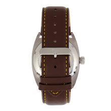 Load image into Gallery viewer, Reign Astro Semi-Skeleton Leather-Band Watch - Silver/Brown - REIRN5502