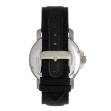 Load image into Gallery viewer, Reign Helios Automatic Leather-Band Watch w/Day/Date - Silver/Black - REIRN5705