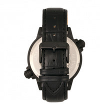 Load image into Gallery viewer, Reign Thanos Automatic Leather-Band Watch - Black/White - REIRN2102