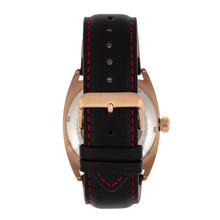 Load image into Gallery viewer, Reign Astro Semi-Skeleton Leather-Band Watch - Rose Gold/Black - REIRN5503