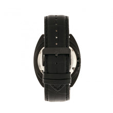 Load image into Gallery viewer, Reign Quentin Automatic Pro-Diver Leather-Band Watch w/Date - Black - REIRN4907