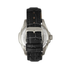 Load image into Gallery viewer, Reign Henley Automatic Semi-Skeleton Leather-Band Watch - Black - REIRN4504