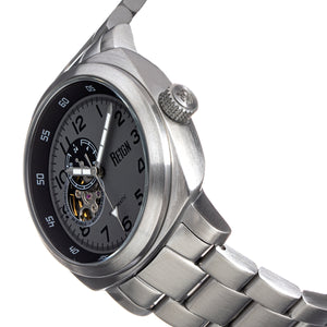 Reign Impaler Semi-Skeleton Bracelet Watch - Grey/Silver - REIRN6109