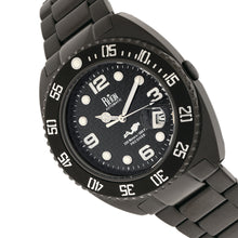 Load image into Gallery viewer, Reign Quentin Automatic Pro-Diver Bracelet Watch w/Date - Black - REIRN4904