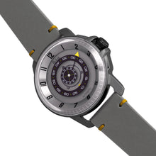 Load image into Gallery viewer, Reign Monarch Automatic Domed Leather-Band Watch - Gunmetal/Grey - REIRN5205
