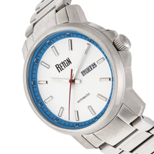 Load image into Gallery viewer, Reign Helios Automatic Bracelet Watch w/Day/Date - Silver/White - REIRN5701