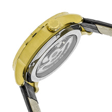 Load image into Gallery viewer, Reign Xavier Automatic Skeleton Leather-Band Watch - Gold/Black - REIRN3904