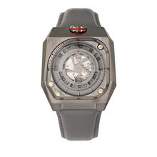 Load image into Gallery viewer, Reign Asher Automatic Sapphire Crystal Leather-Band Watch - Gunmetal/Grey - REIRN5103