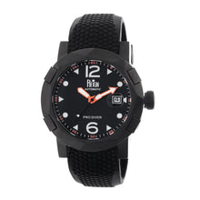 Load image into Gallery viewer, Reign Tudor Automatic Pro-Diver Watch w/Date - Black - REIRN1206