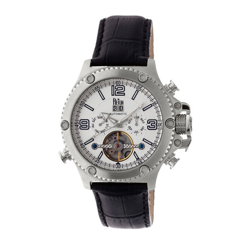 Reign Goliath Automatic Leather-Band Watch - REIRN3301