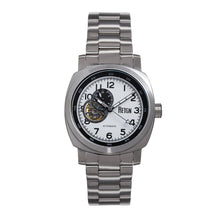 Load image into Gallery viewer, Reign Impaler Semi-Skeleton Bracelet Watch - White/SIlver - REIRN6107