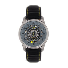 Load image into Gallery viewer, Reign Monterey Skeletonized Leather-Band Watch - Grey - REIRN6401
