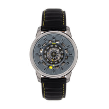 Load image into Gallery viewer, Reign Monterey Skeletonized Leather-Band Watch - Grey - REIRN6401