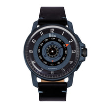 Load image into Gallery viewer, Reign Monarch Automatic Domed Leather-Band Watch - Blue/Black - REIRN5206