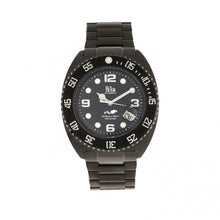 Load image into Gallery viewer, Reign Quentin Automatic Pro-Diver Bracelet Watch w/Date - Black - REIRN4904