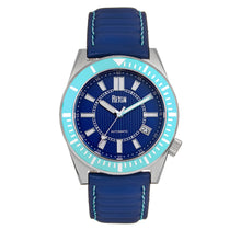Load image into Gallery viewer, Reign Francis Leather-Band Watch w/Date - Blue - REIRN6307