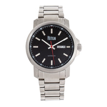 Load image into Gallery viewer, Reign Helios Automatic Bracelet Watch w/Day/Date - Silver/Black - REIRN5702