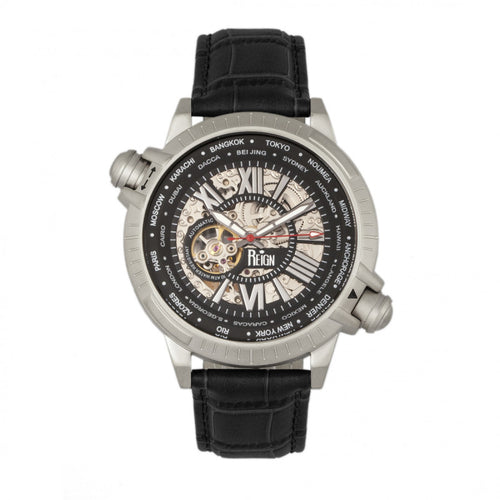 Reign Thanos Automatic Leather-Band Watch - REIRN2101