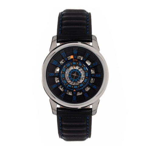 Reign Monterey Skeletonized Leather-Band Watch - REIRN6402