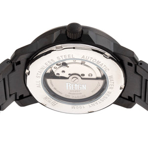 Reign Helios Automatic Bracelet Watch w/Day/Date - Black - REIRN5704