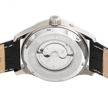 Load image into Gallery viewer, Reign Bhutan Leather-Band Automatic Watch - Silver - REIRN1601