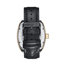 Load image into Gallery viewer, Reign Olympia Automatic Semi-Skeleton Leather-Band Watch - Black/Gold - REIRN5605