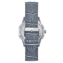 Load image into Gallery viewer, Reign Solstice Automatic Skeletonized Leather-Band Watch - Grey / Blue - REIRN6901