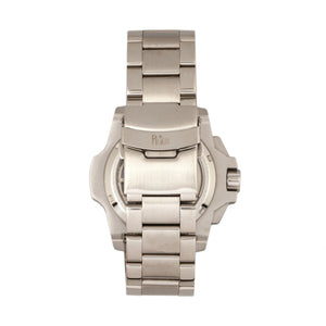 Reign Commodus Automatic Skeleton Bracelet Watch - Silver/Black - REIRN4007