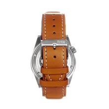 Load image into Gallery viewer, Reign Francis Leather-Band Watch w/Date- -Brown/Blue - REIRN6304
