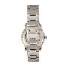 Load image into Gallery viewer, Reign Kahn Automatic Skeleton Bracelet Watch - Silver - REIRN4301
