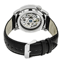 Load image into Gallery viewer, Reign Xavier Automatic Skeleton Leather-Band Watch - Silver/Black - REIRN3902
