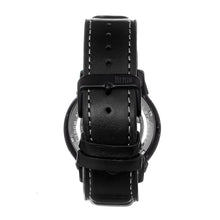Load image into Gallery viewer, Reign Monterey Skeletonized Leather-Band Watch - Black/Grey - REIRN6404

