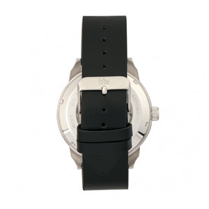 Reign Lafleur Automatic Leather-Band Watch w/Date - Silver/Black - REIRN5404