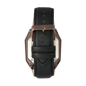 Reign Asher Automatic Sapphire Crystal Leather-Band Watch - Brown/Black - REIRN5104