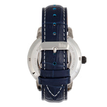 Load image into Gallery viewer, Reign Rudolf Automatic Skeleton Leather-Band Watch - Navy - REIRN5905
