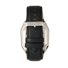 Load image into Gallery viewer, Reign Asher Automatic Sapphire Crystal Leather-Band Watch - Silver/Black - REIRN5101

