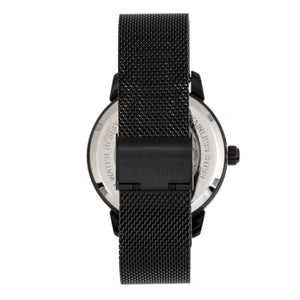 Reign Rudolf Automatic Skeleton Bracelet Watch - Black - REIRN5906