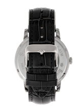 Load image into Gallery viewer, Reign Belfour Automatic Skeleton Leather-Band Watch - Silver - REIRN3601
