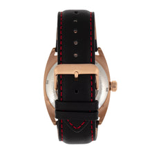 Load image into Gallery viewer, Reign Astro Semi-Skeleton Leather-Band Watch - Rose Gold/Black - REIRN5503
